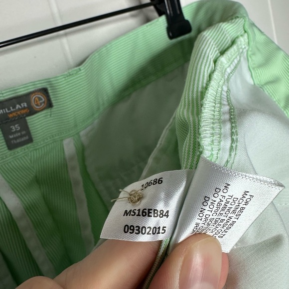 Peter Millar Crown Sport WICKING Striped Golf Shorts - Picture 5 of 9